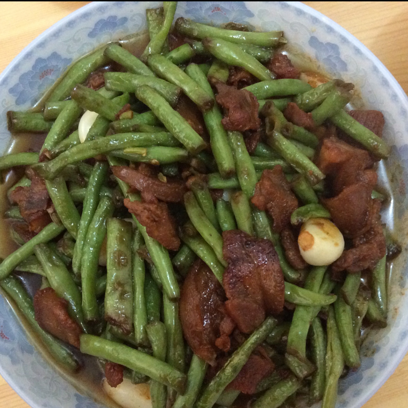 豆角烧肉
