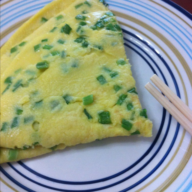 葱花鸡蛋饼
