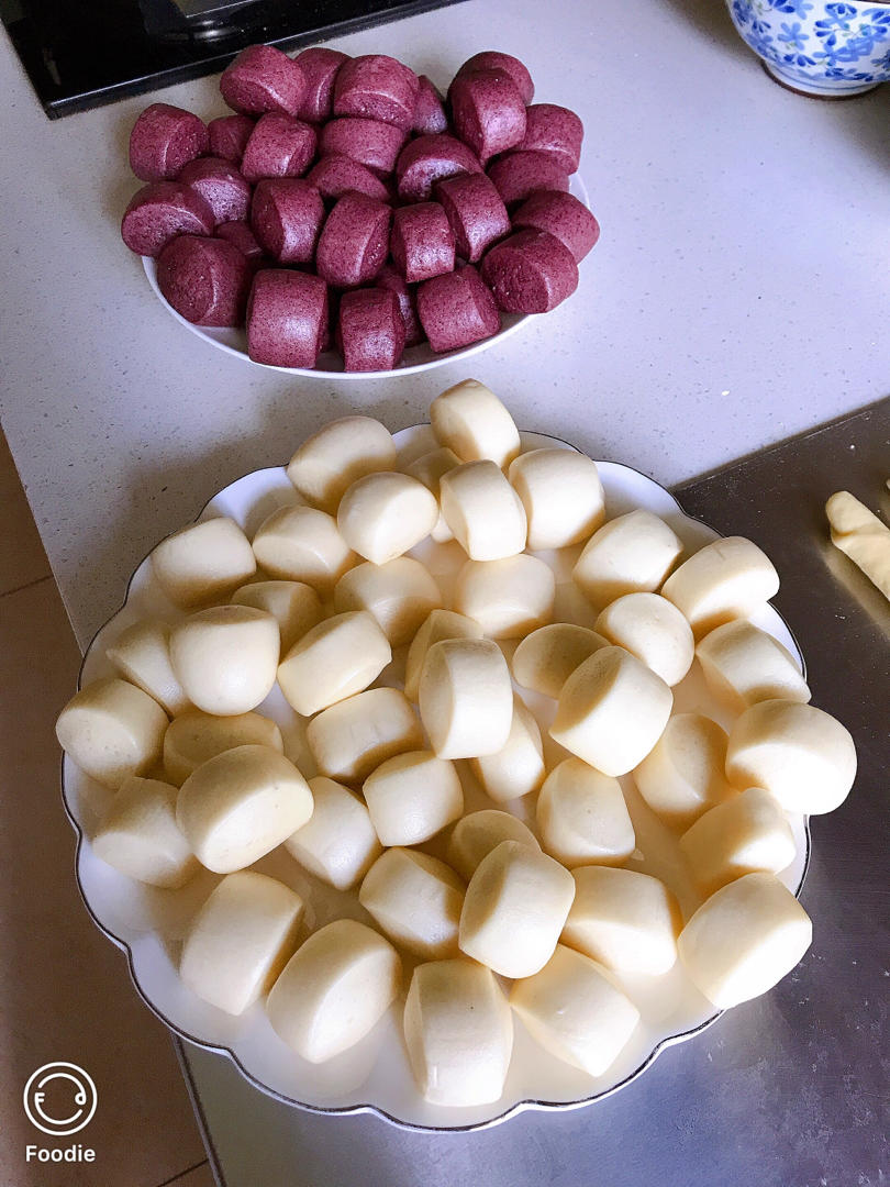 一发奶香小馒头，口感特别好！