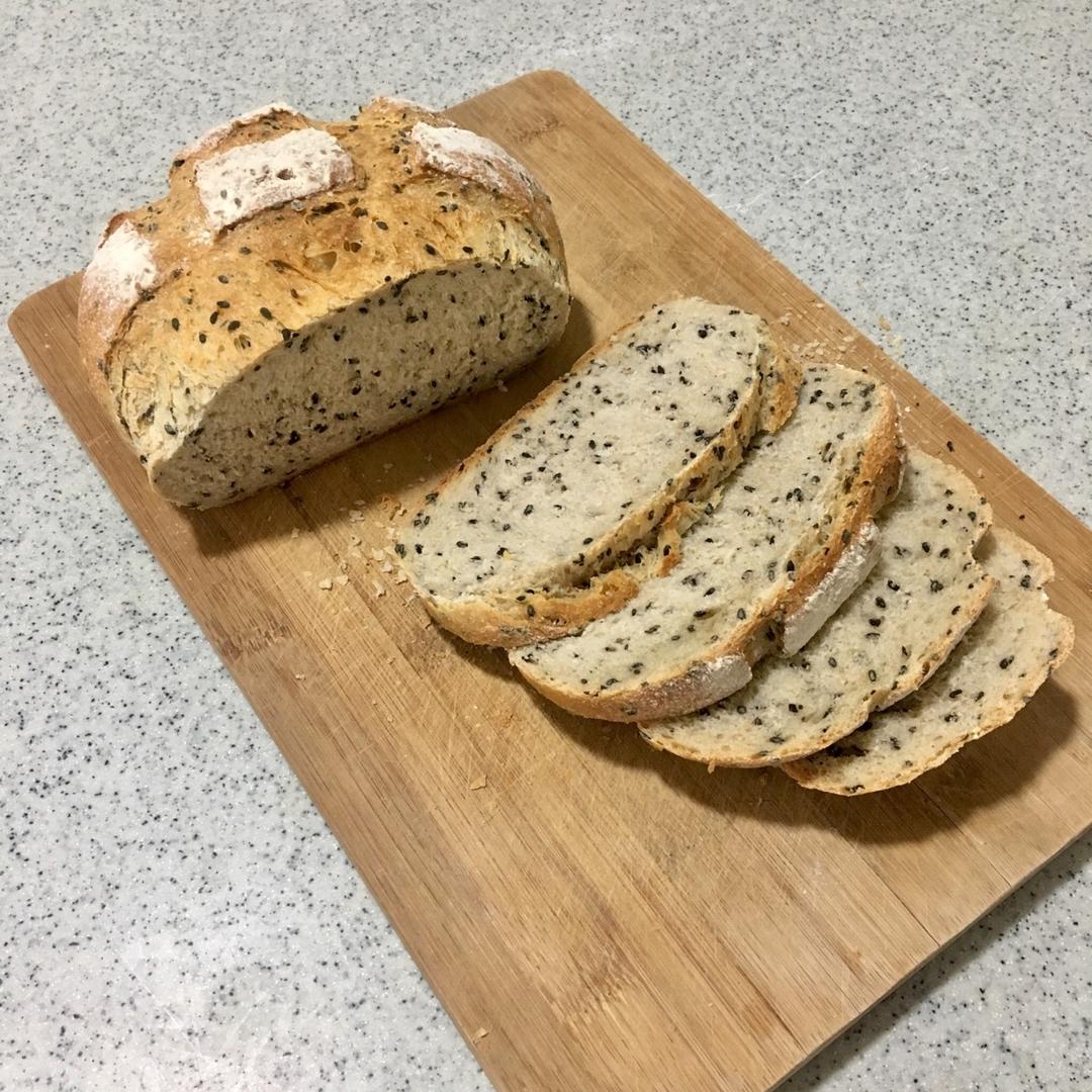 无糖无油全麦欧包