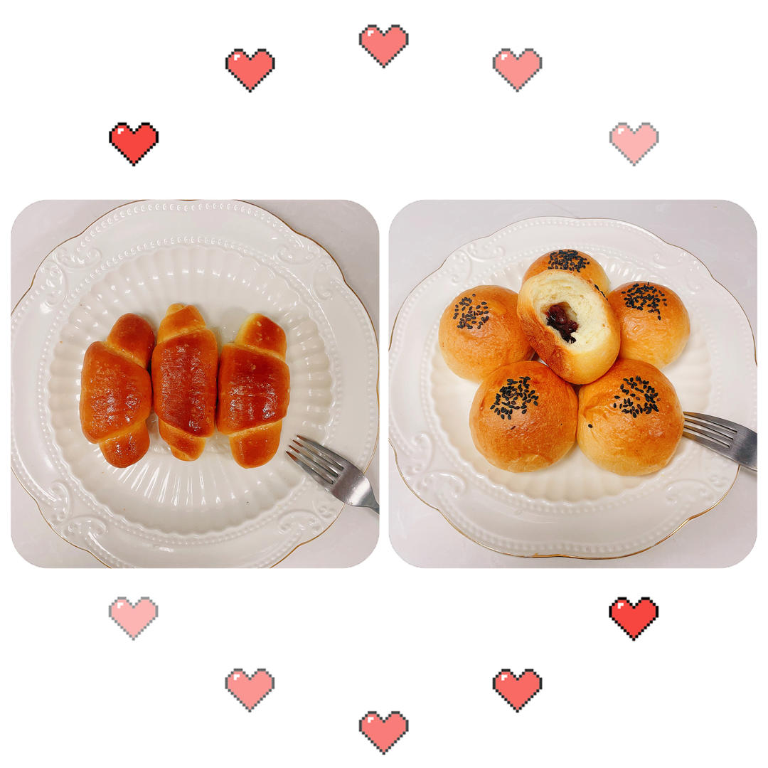 纯奶手撕吐司的做法 步骤1