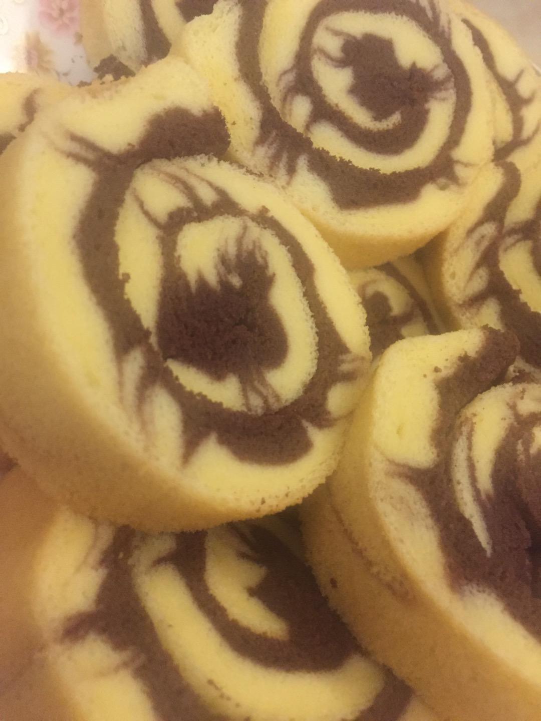 可可旋风蛋糕卷（视频）