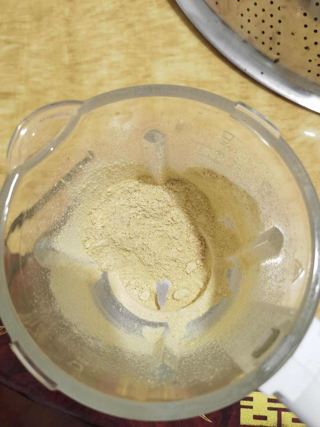 熟黄豆粉10分钟完事，不用烤箱
