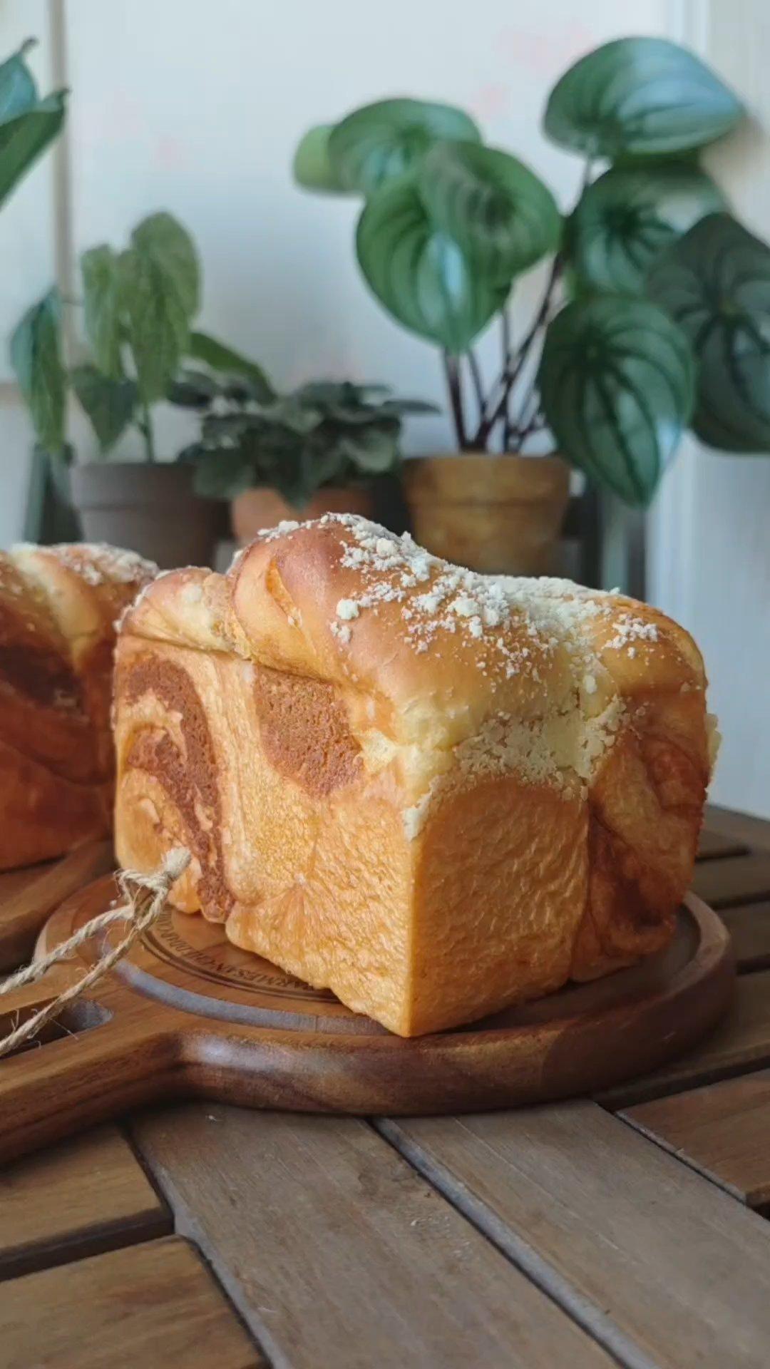 波兰种基础面团，焦糖奶酥绵吐司