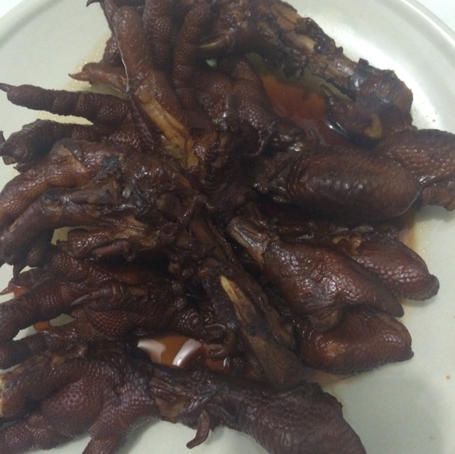 香辣卤鸡爪