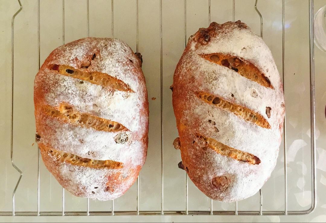 全麦核桃包～软欧包