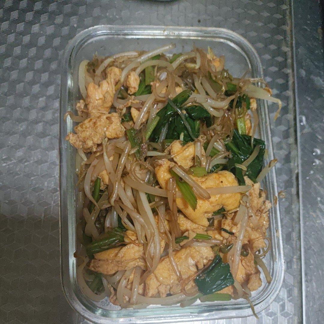 炒合菜～经典的拌饭菜，真的太香了