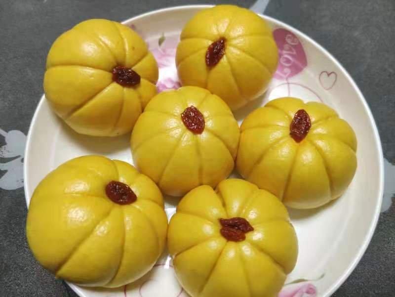 南瓜馒头（豆沙馒头）