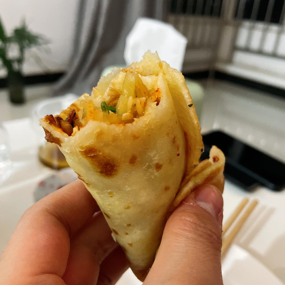 烫面薄饼