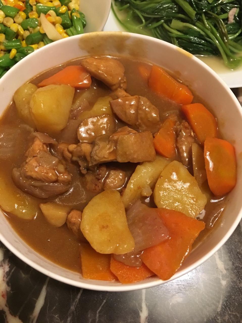 日式咖喱鸡