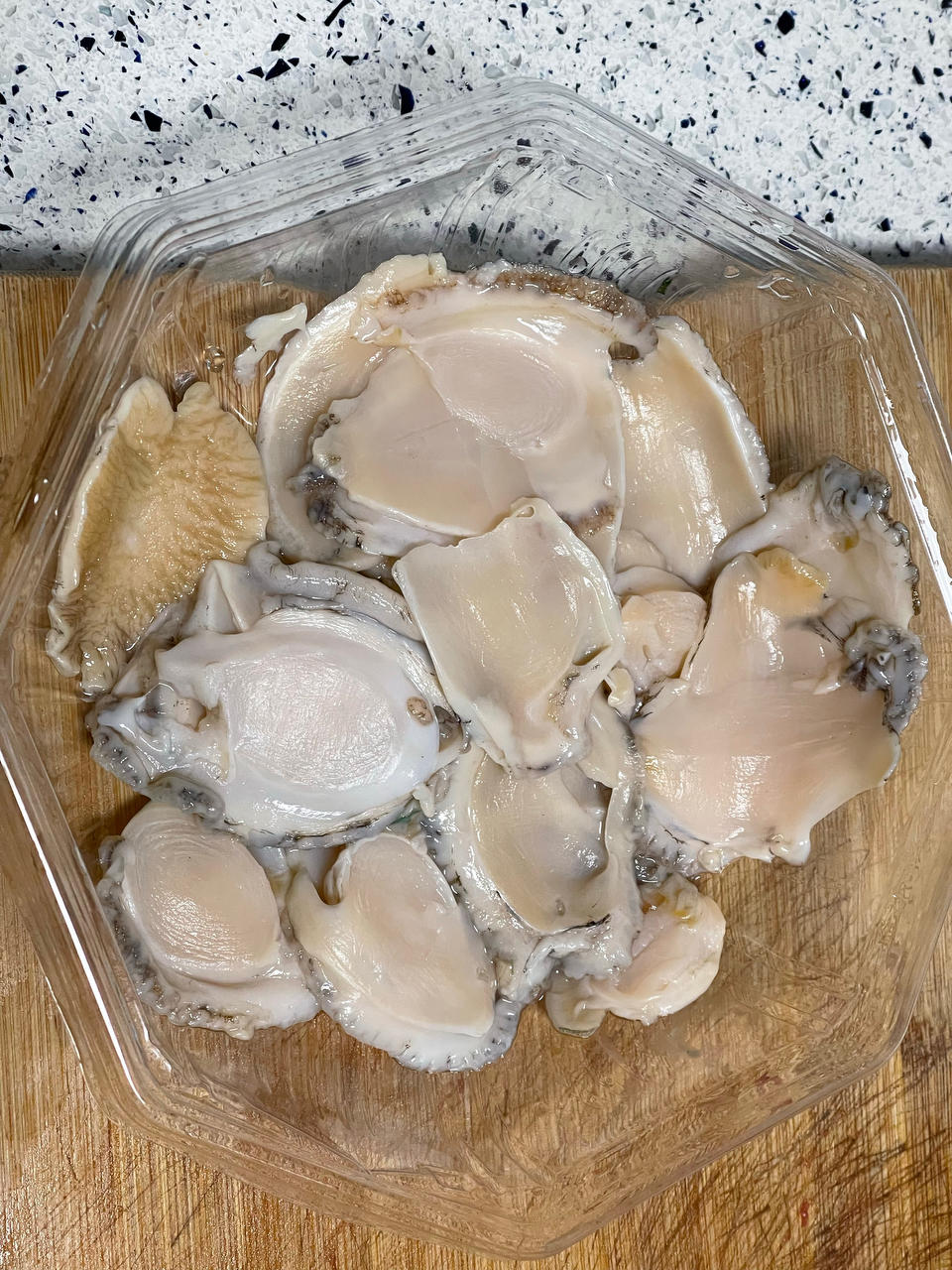 葱油鲍鱼片