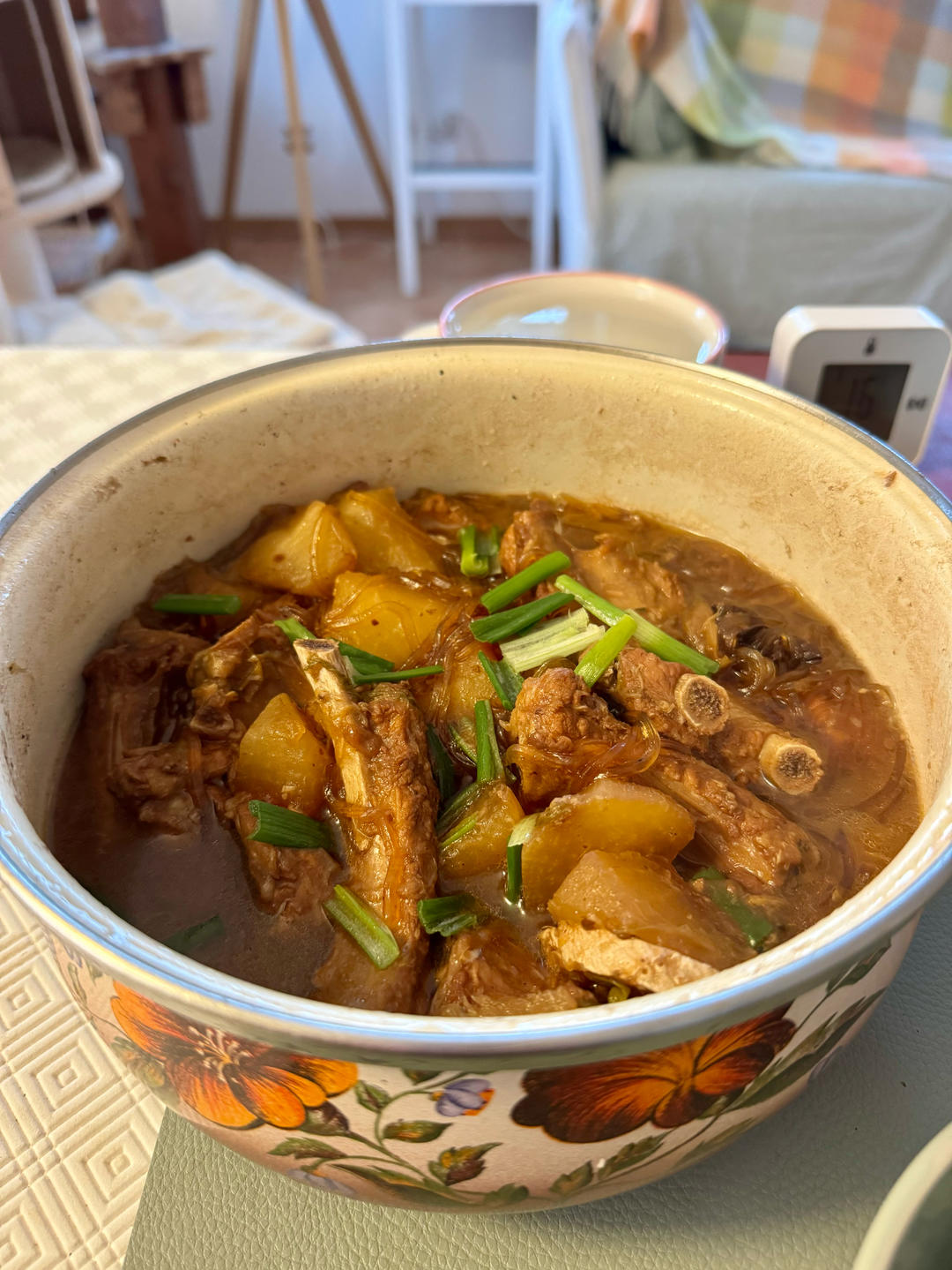 红烧排骨炖萝卜