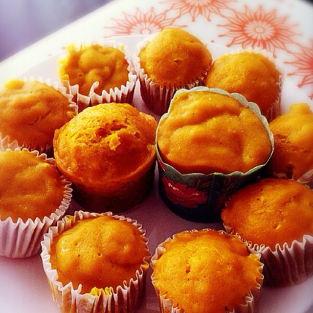 黄金发糕（南瓜小松糕）