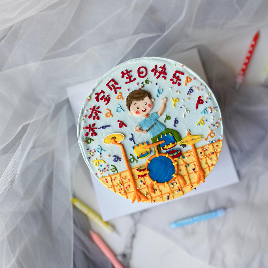 奶油霜手绘配方