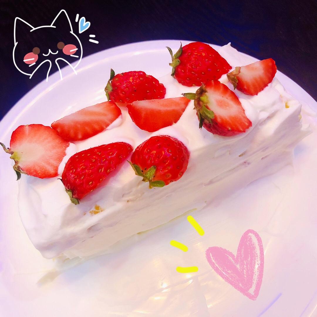 草莓城堡蛋糕