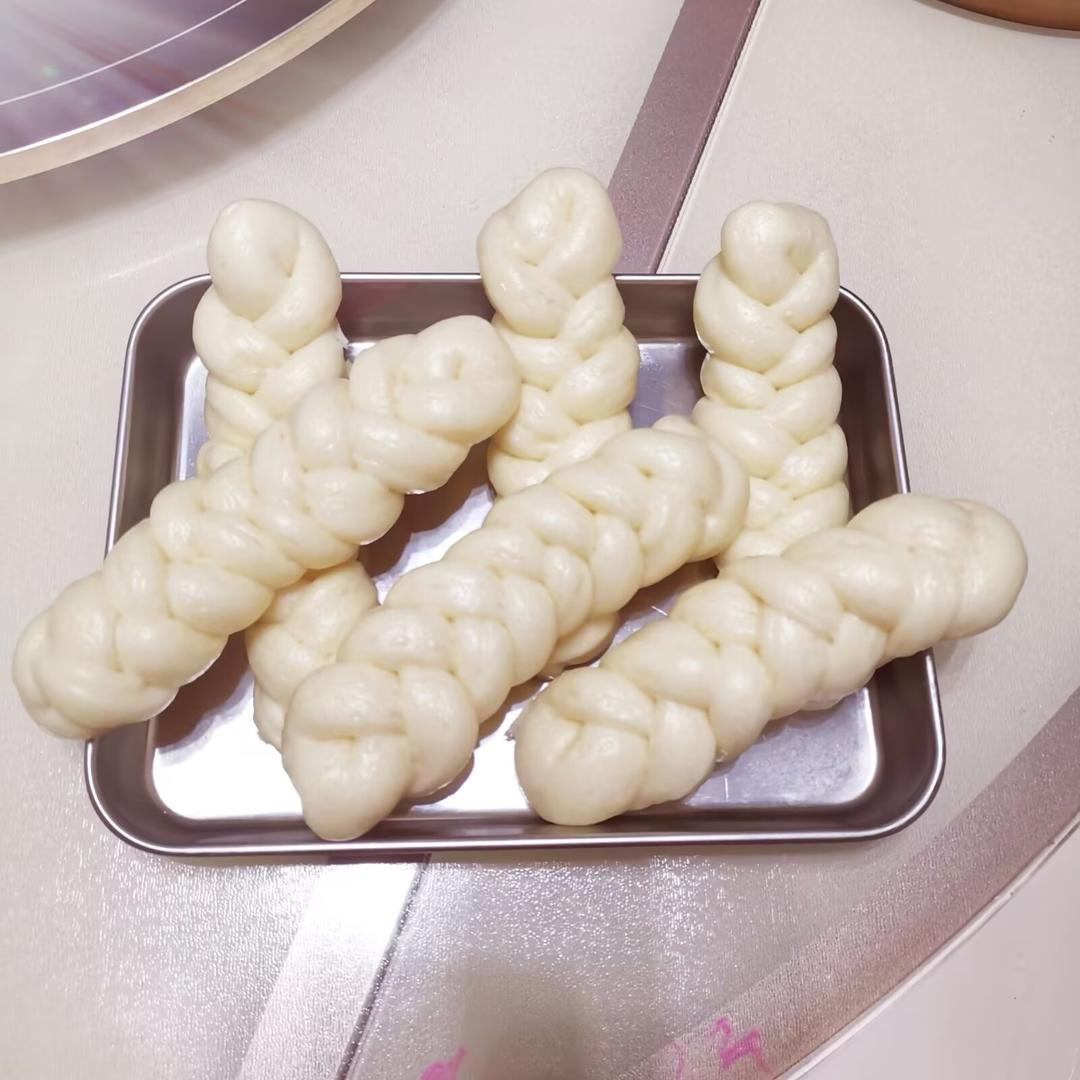 辫子花卷，只要发一次