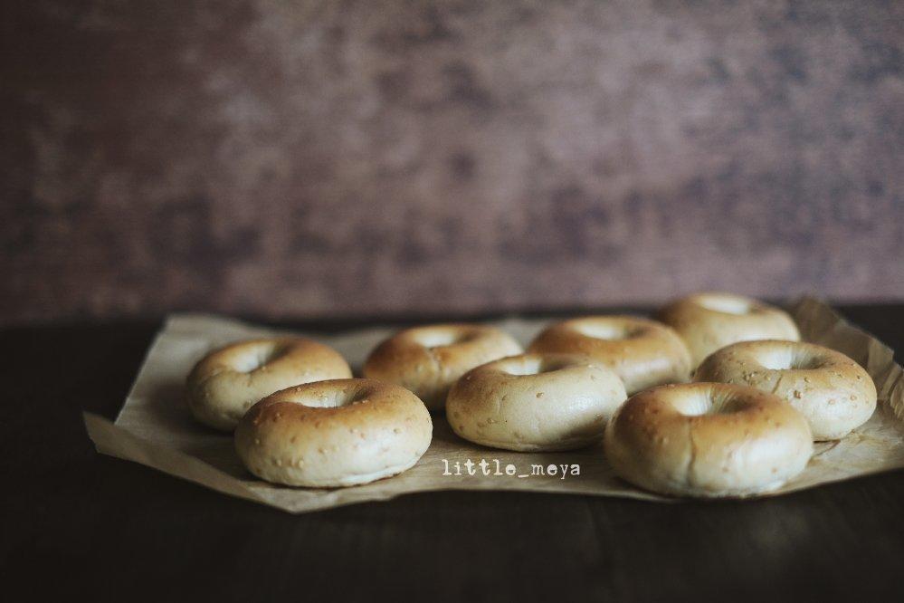 原味贝果🥯/黑芝麻贝果🥯