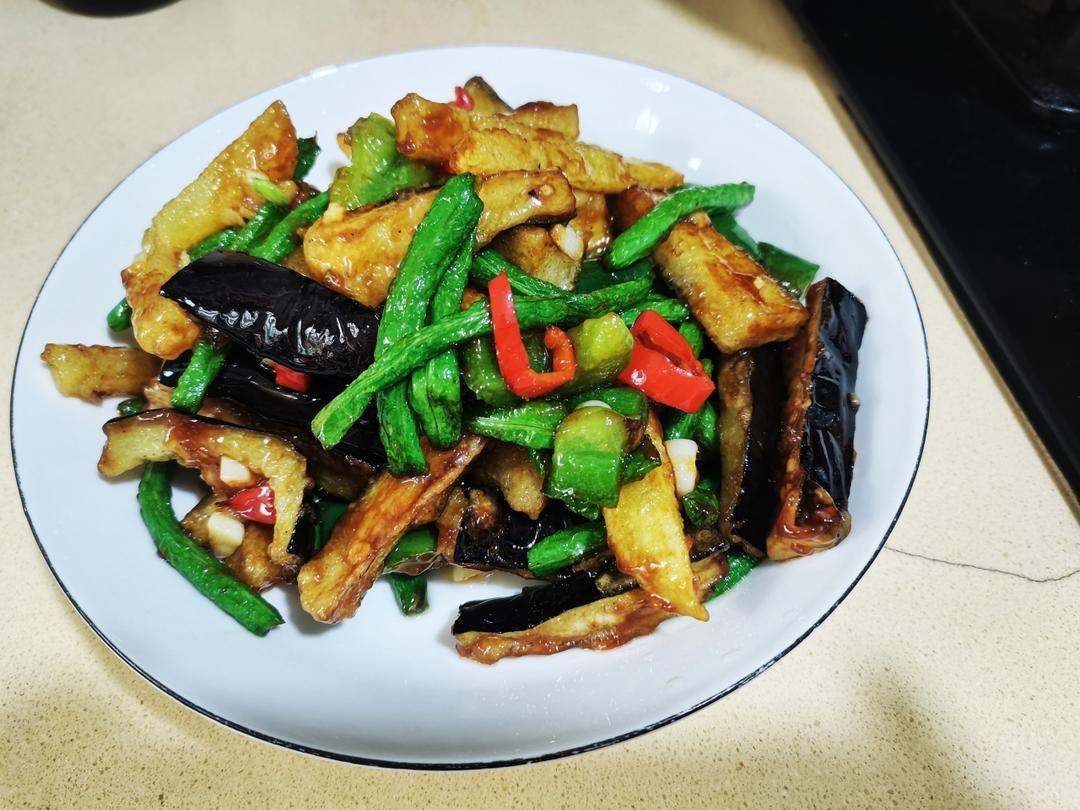 超级下饭的地三鲜