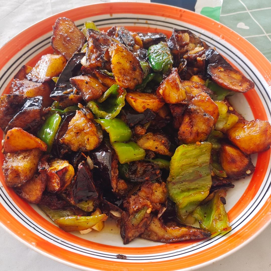 超级下饭的地三鲜