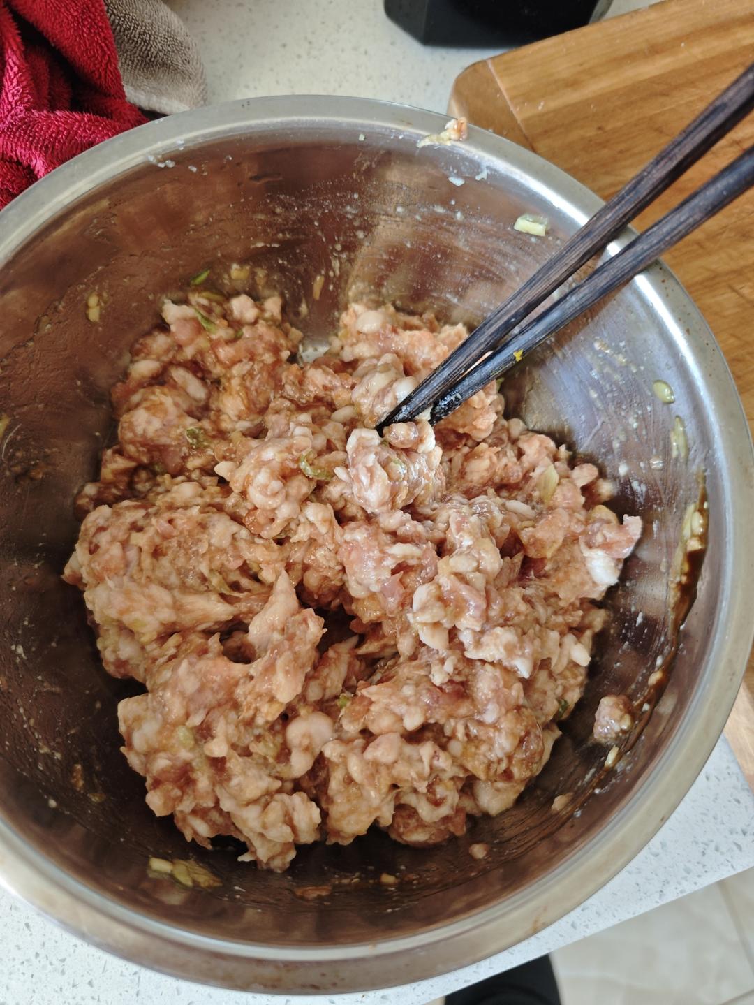 豆角猪肉包子