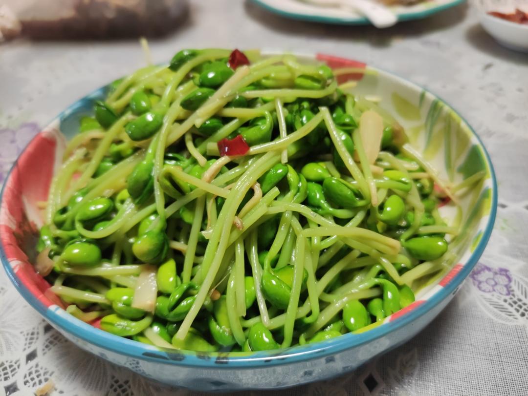 清炒豌豆苗