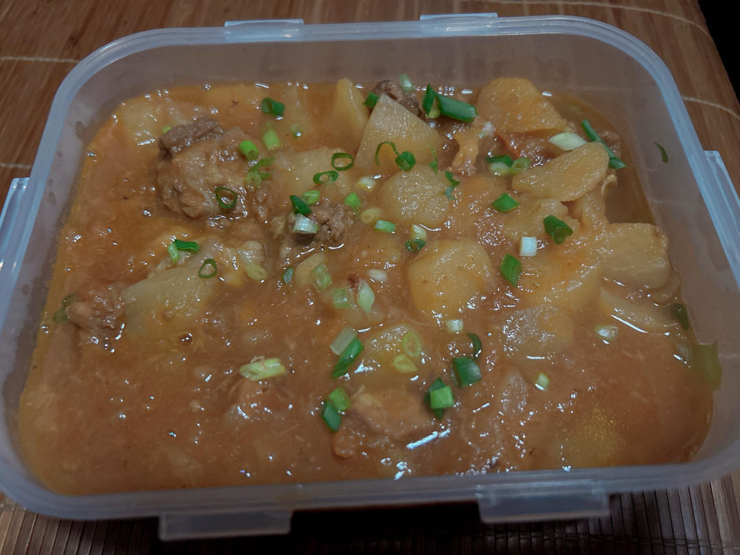 番茄土豆炖牛腩