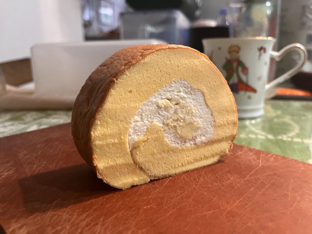 原味戚风蛋糕卷（不开裂/不掉皮）