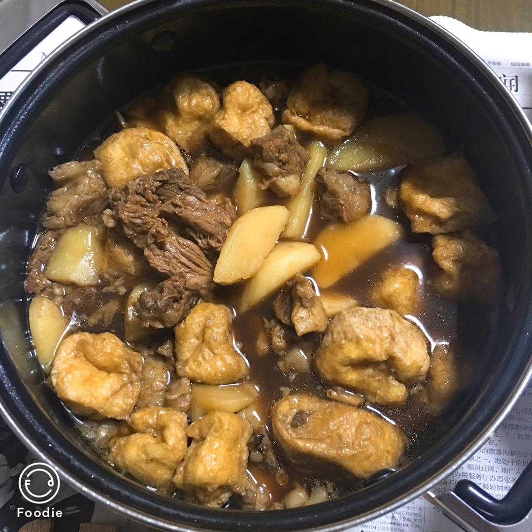 土豆炖牛肉