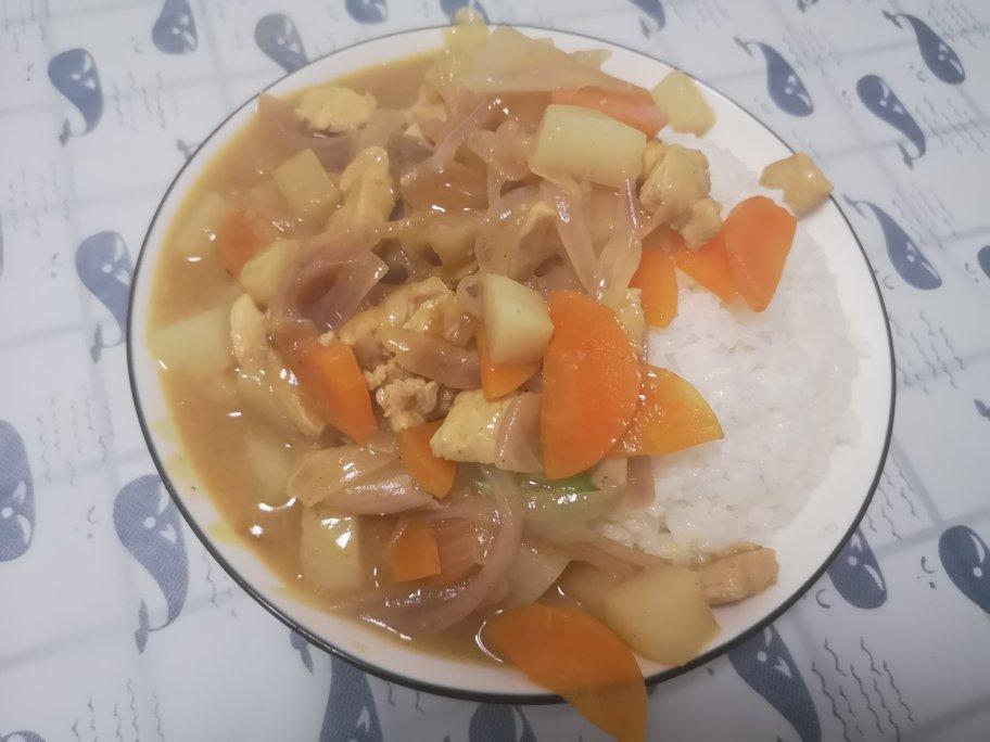 土豆咖喱鸡肉