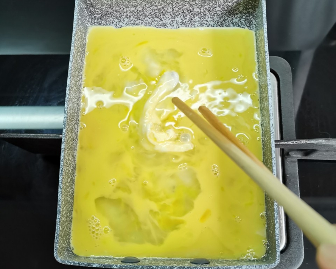 日式出汁厚蛋烧的基础版的做法 步骤10