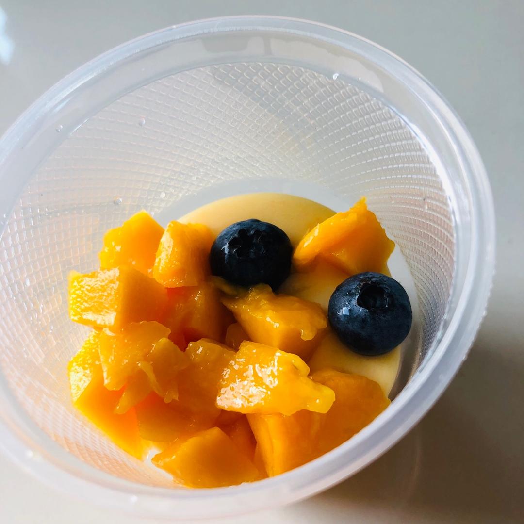 10分钟快手芒果布丁