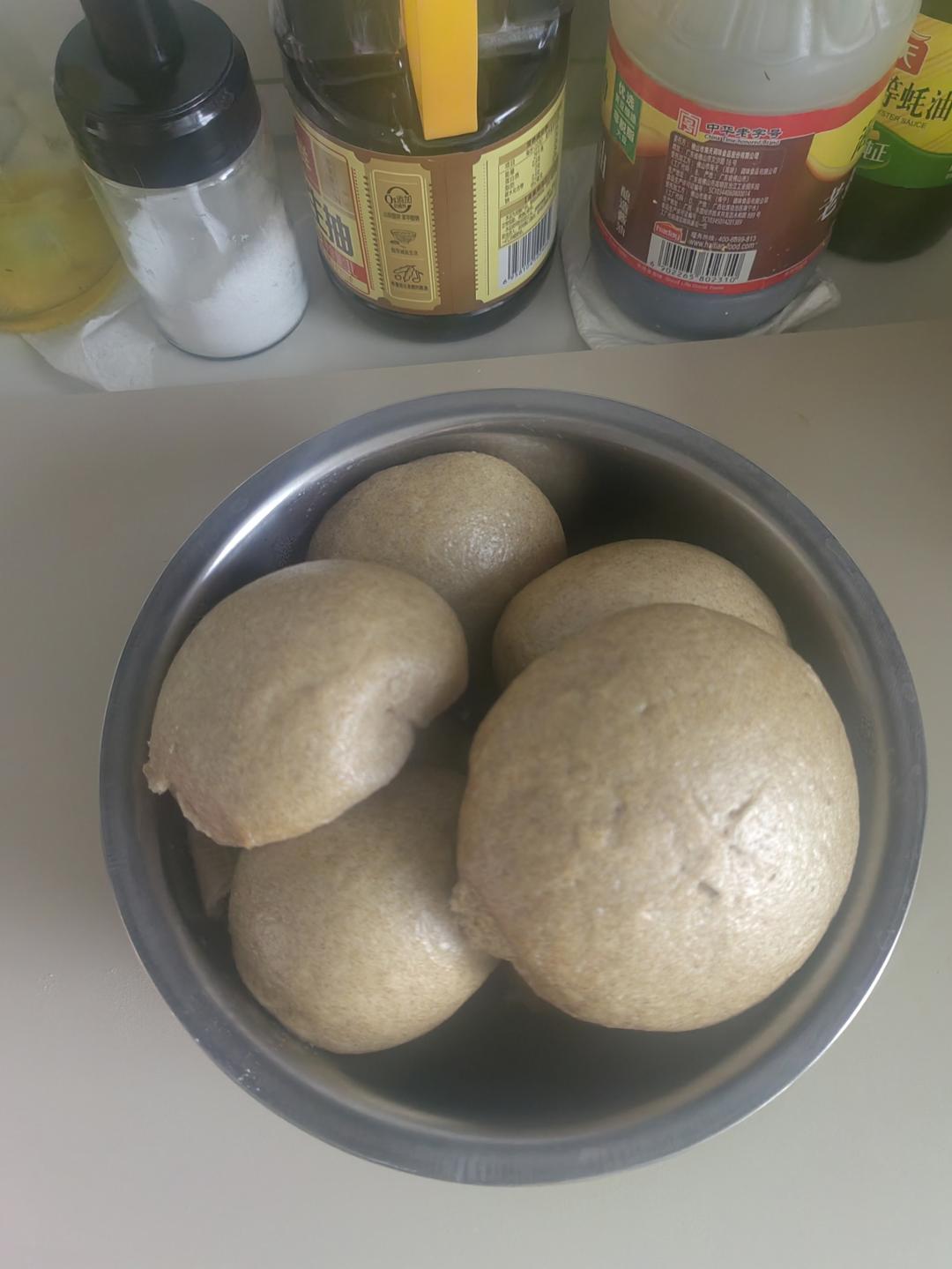 一次醒发，又喧又软，荞麦馒头……