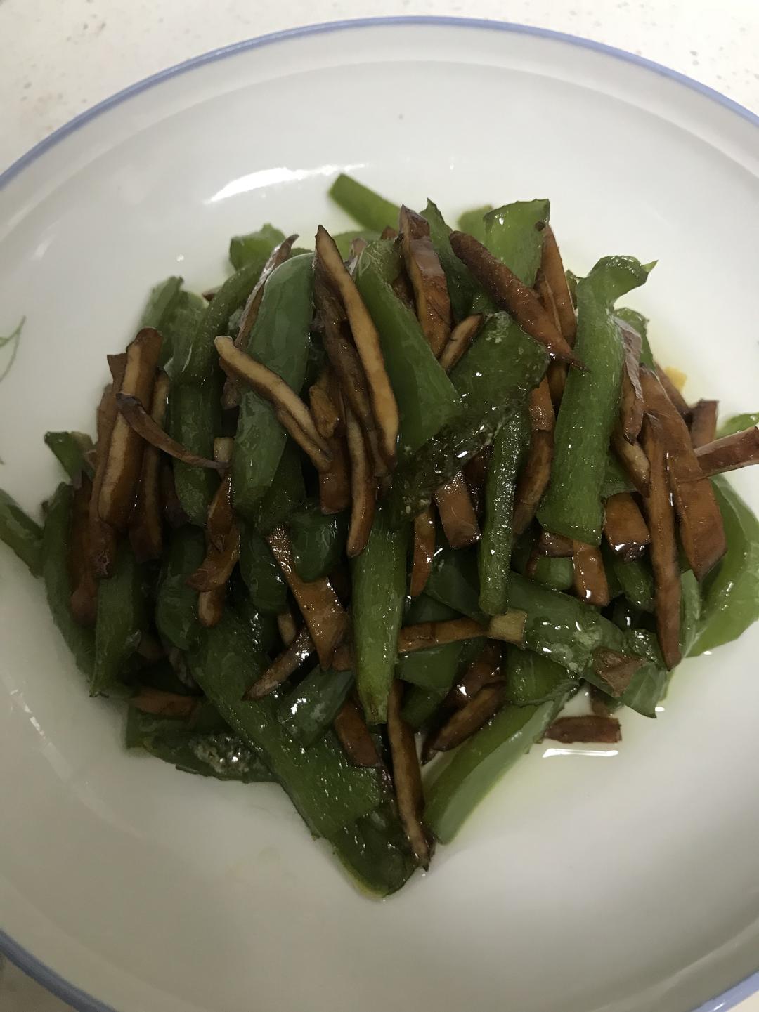 ❤️青椒炒豆干