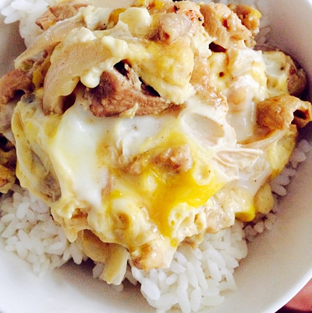 largecatmeme做的亲子丼