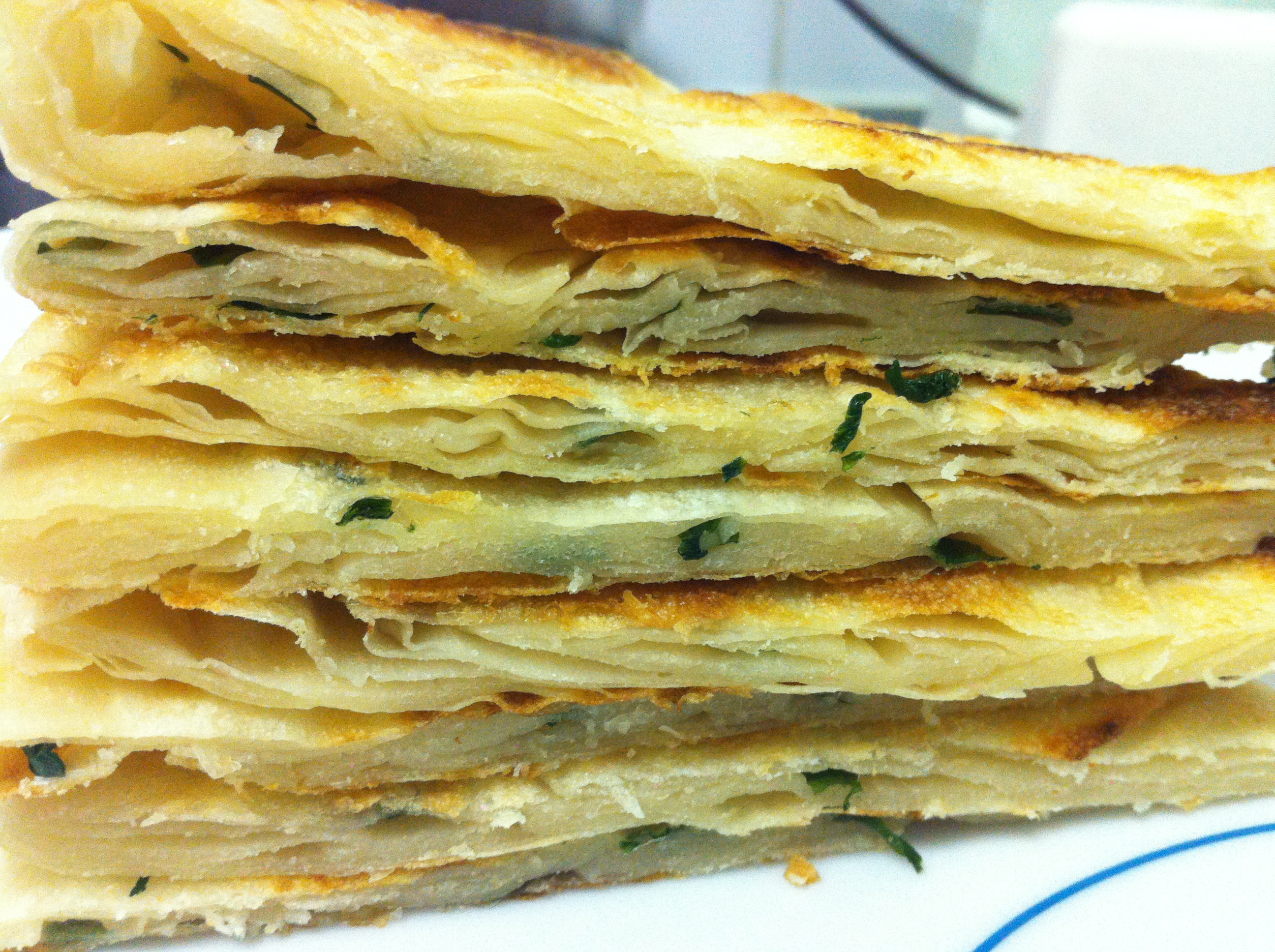 自制葱油饼