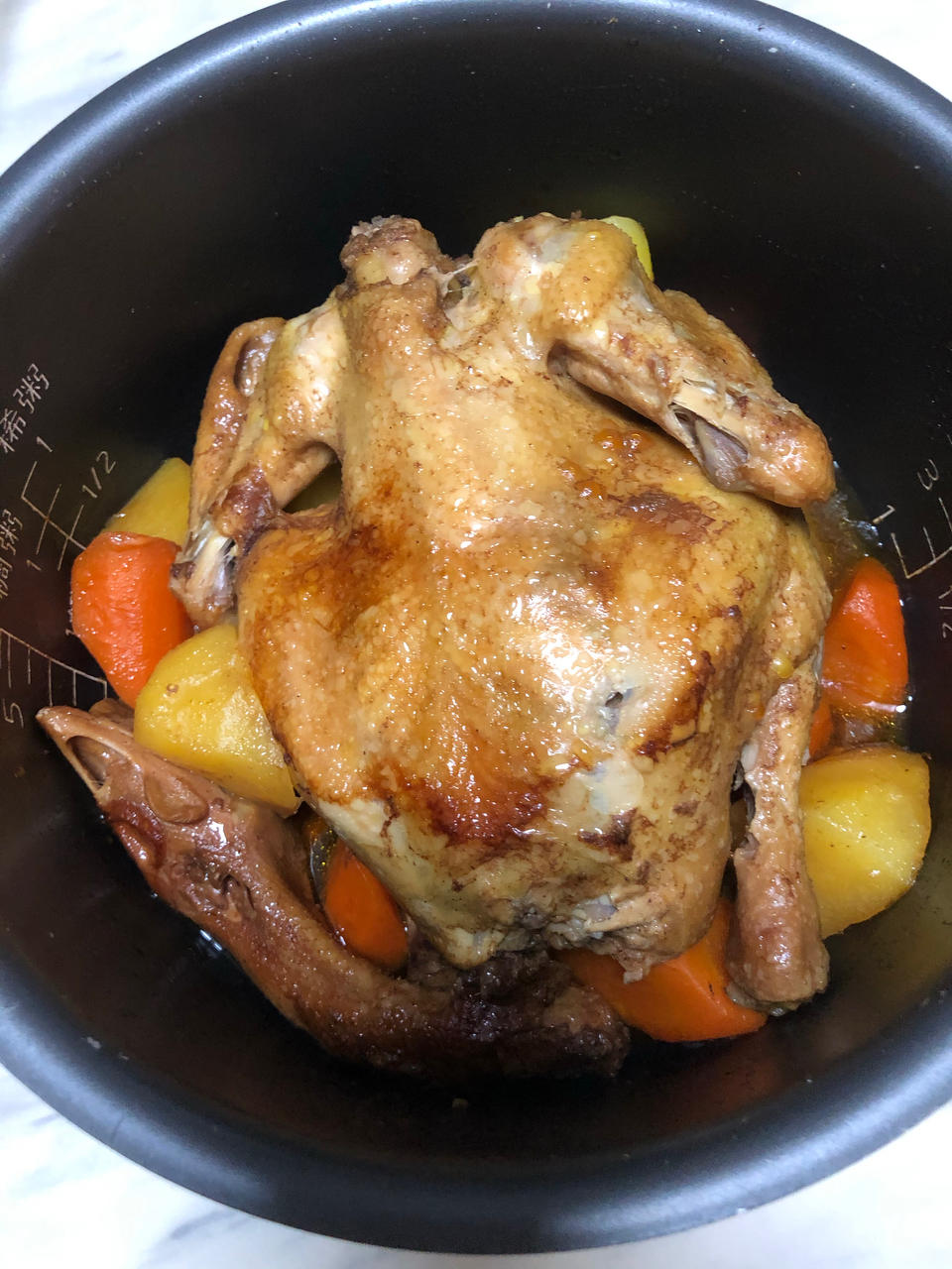 超好吃的电饭锅版酱油鸡