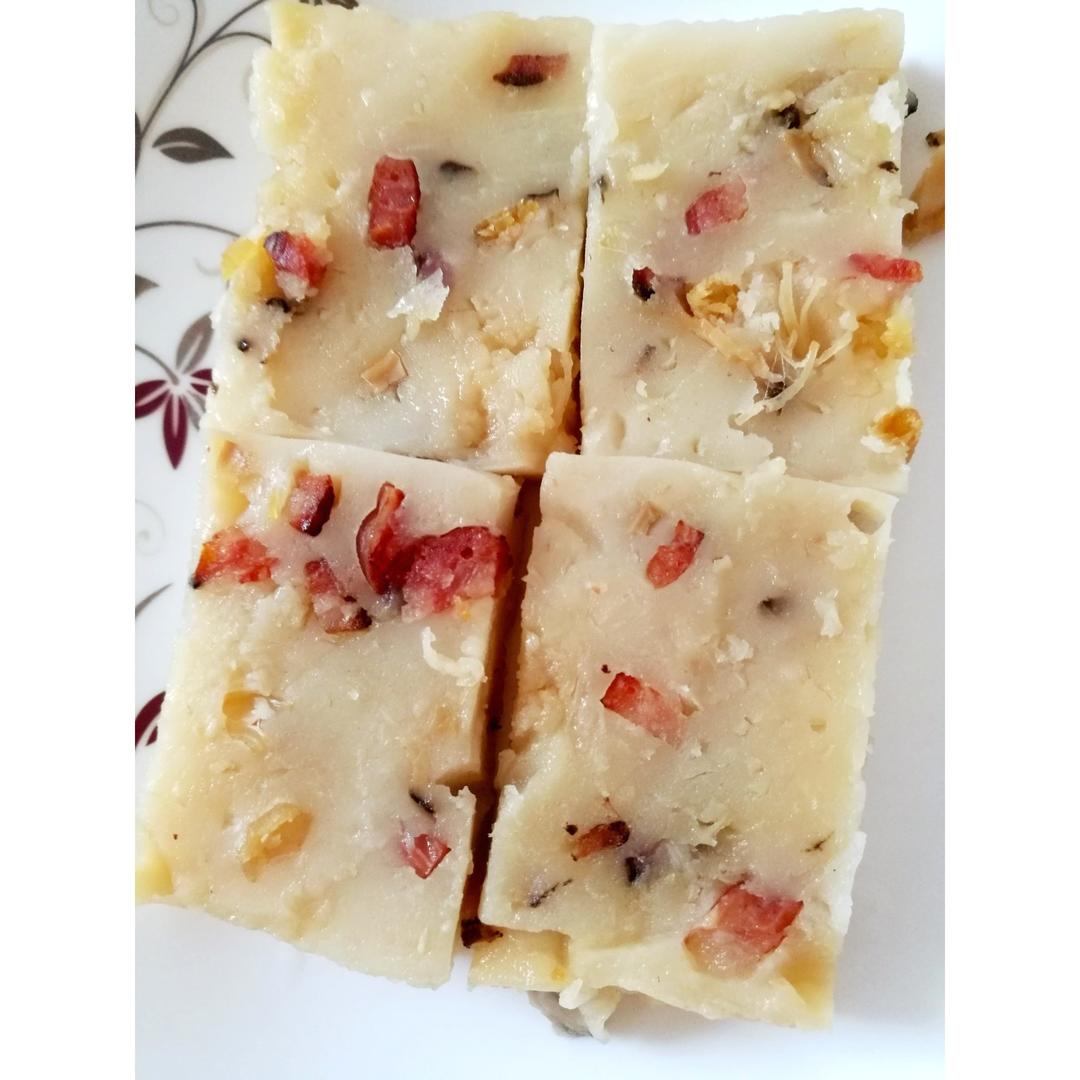 广式腊味萝卜糕