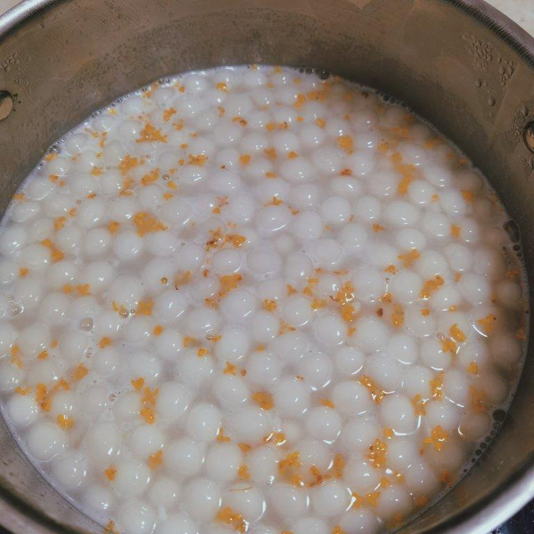 10分钟快手桂花酒酿小圆子，饭后抢手小甜点，又甜又糯