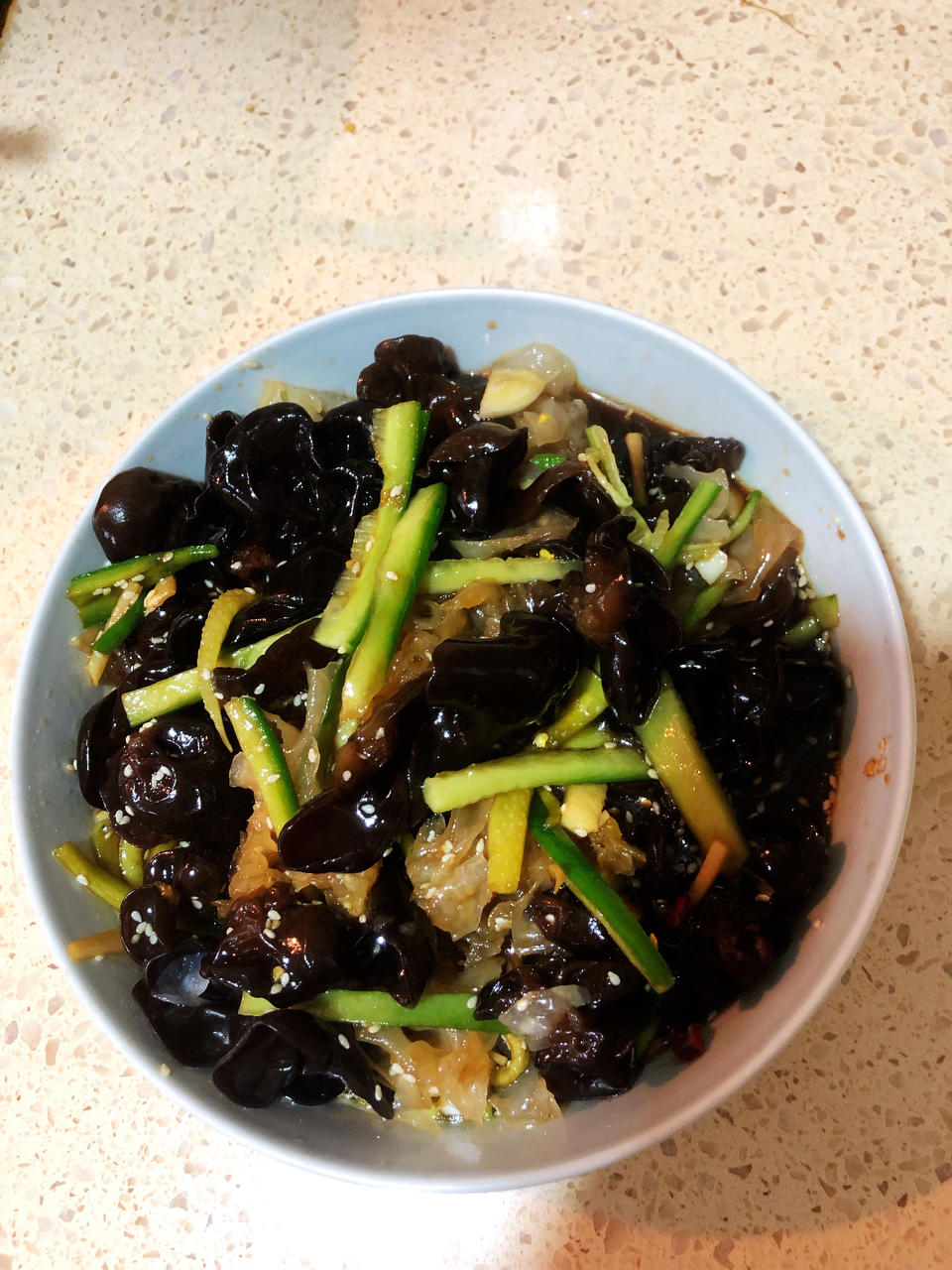 凉拌双耳（夏季开胃菜）