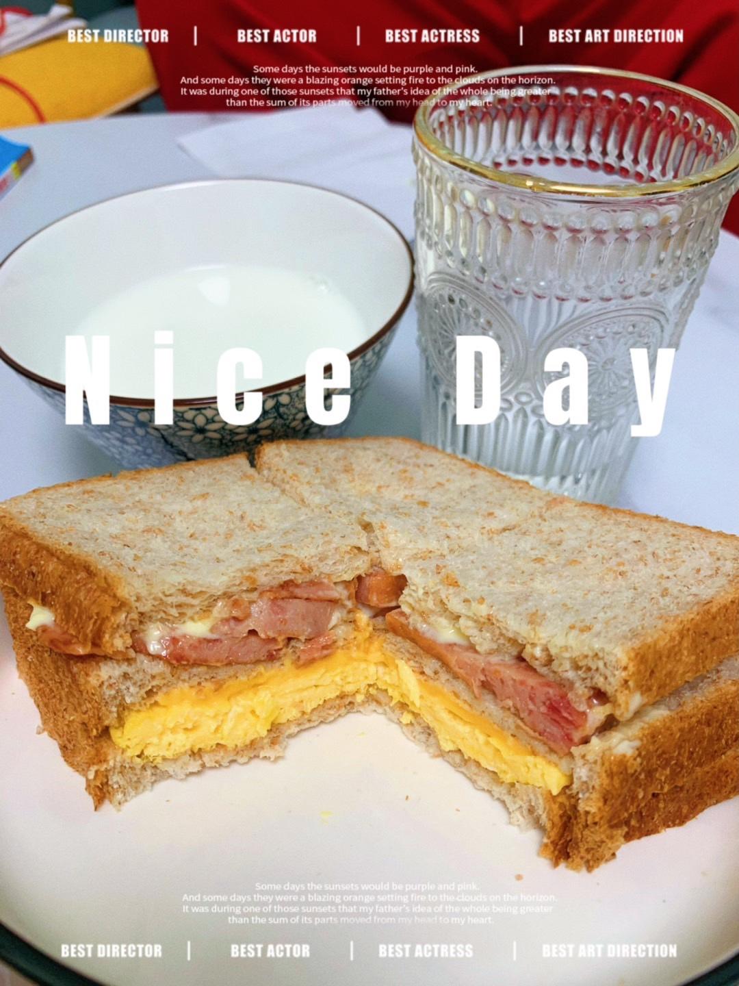 泡蛋三明治的做法