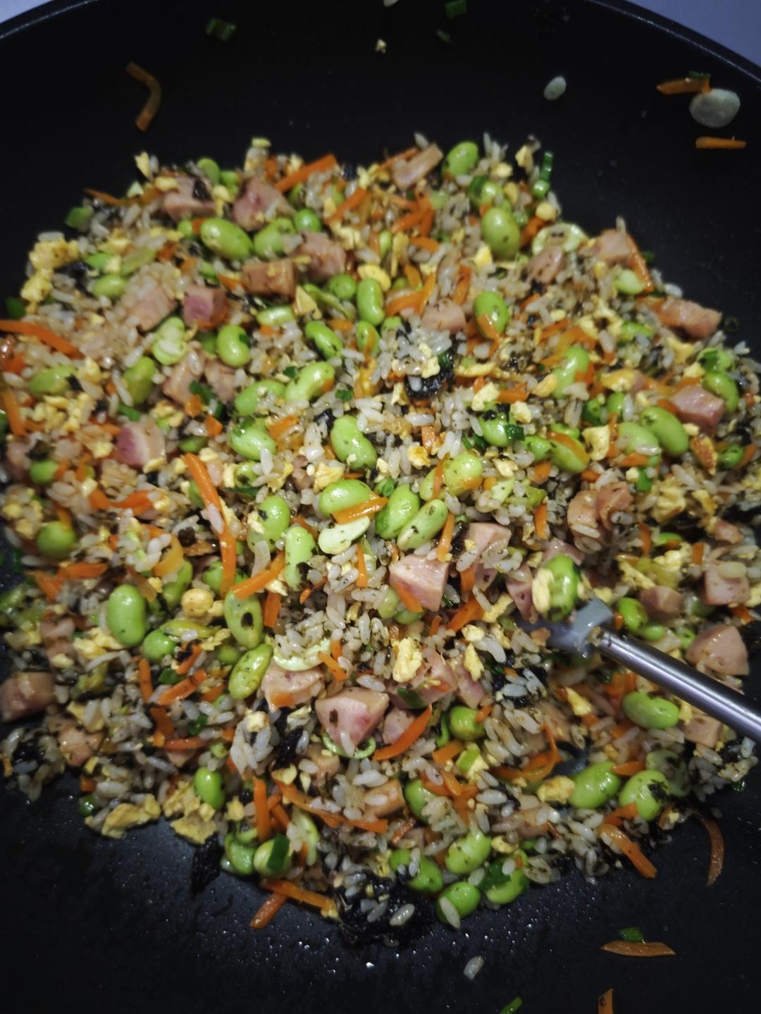 一定试试的！紫菜炒饭