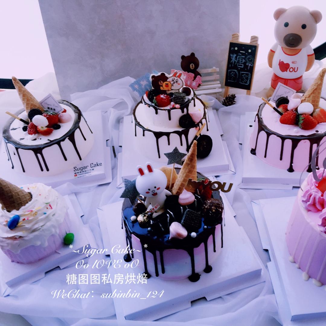 淋面蛋糕（不是最全面但尽可能做到最详细，图片不断更新，也加了很多不是淋面但很漂亮的款式供大家参考）