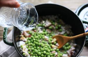豌豆糯米饭——Staub珐琅铸铁锅的做法 步骤6