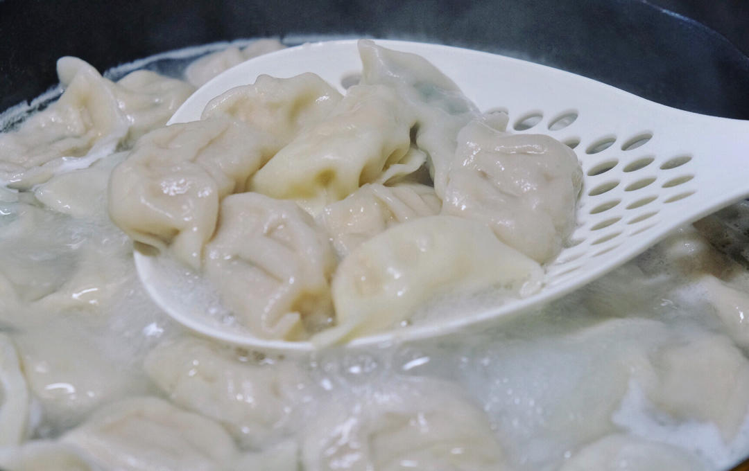 大肚饺子包法