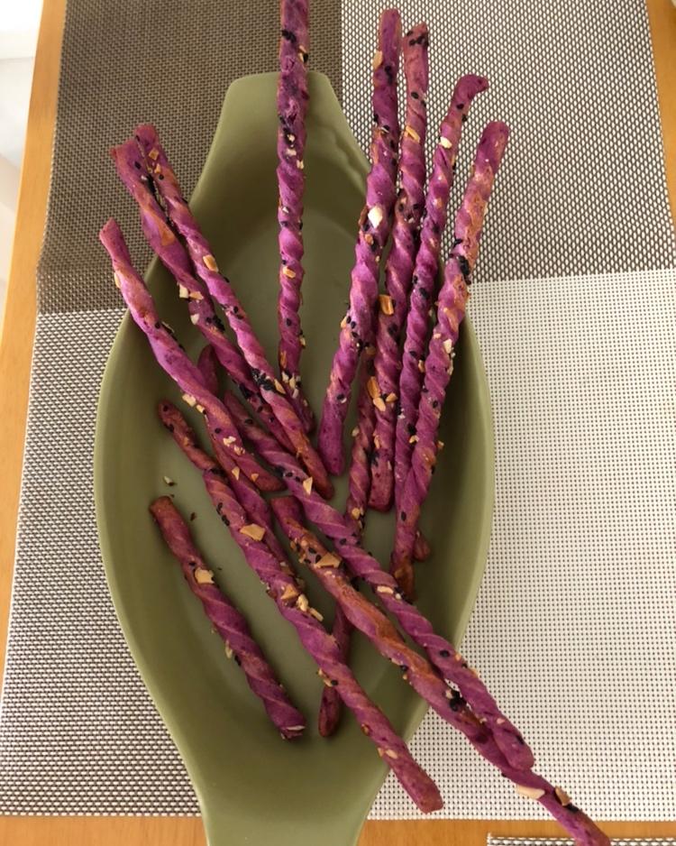 【紫薯谷物阿拉棒】