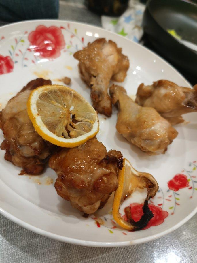 柠香烤鸡翅根