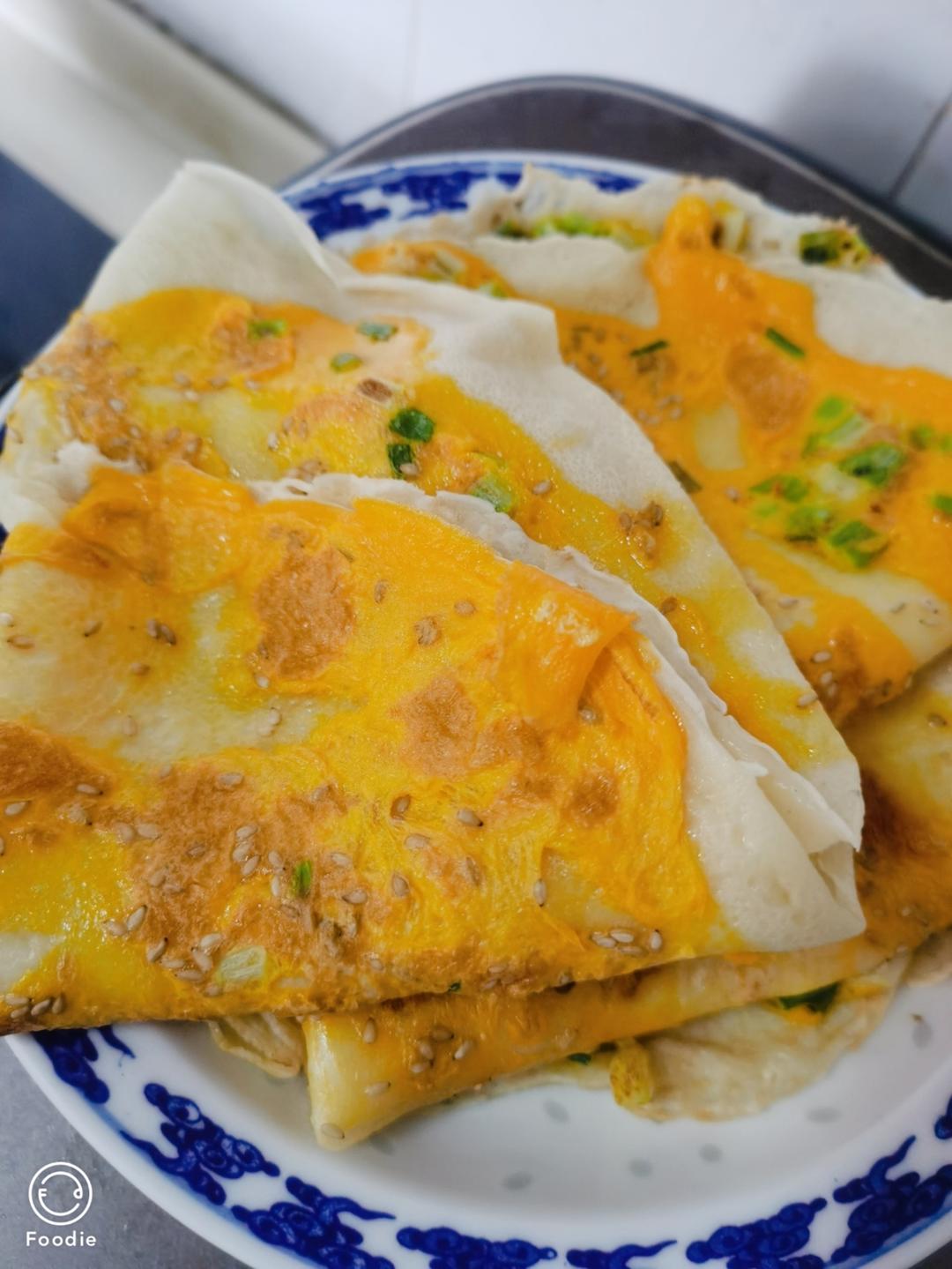 超软筋道的鸡蛋软饼