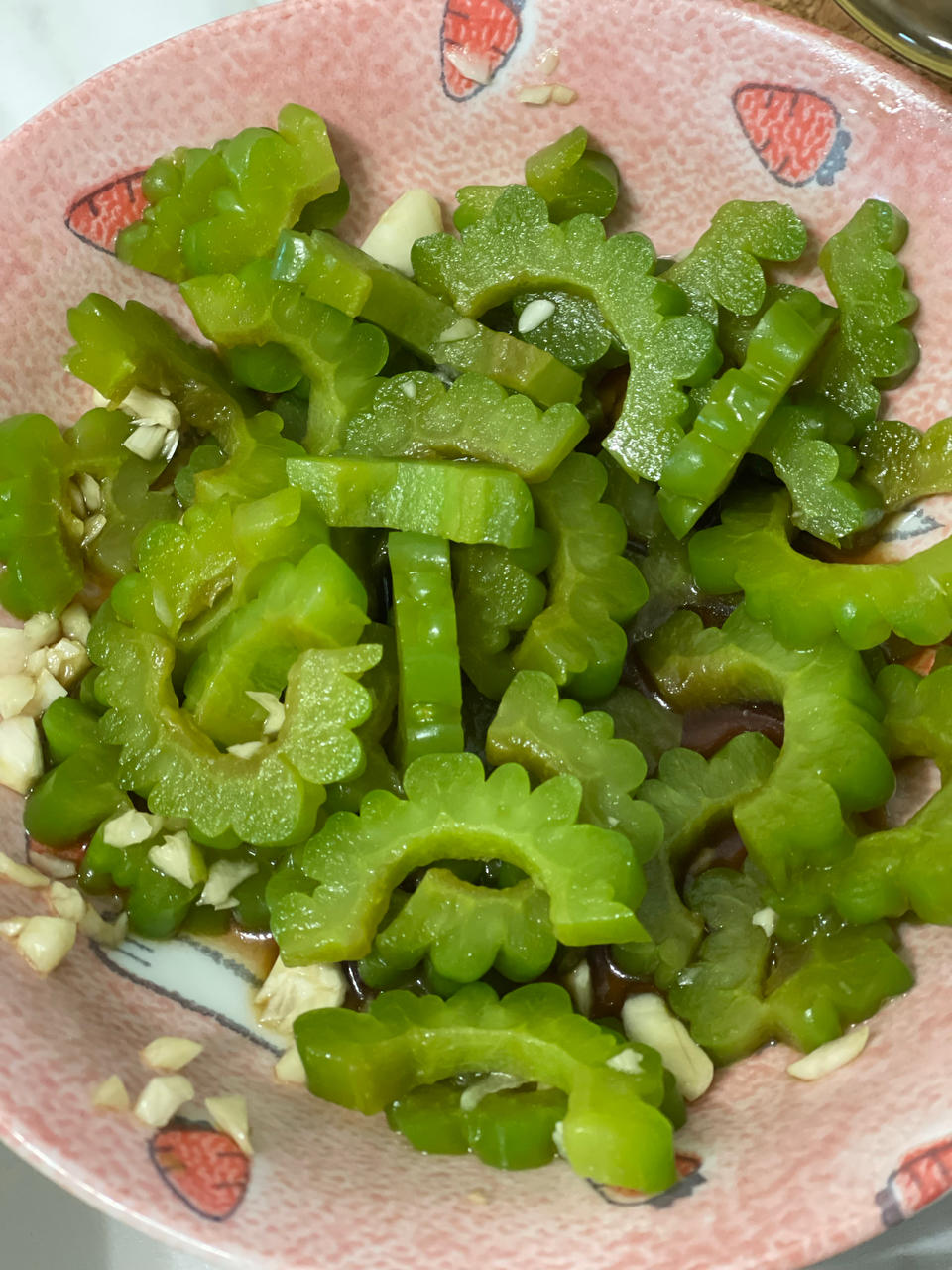 凉拌苦瓜（减脂肪，脆爽可口）
