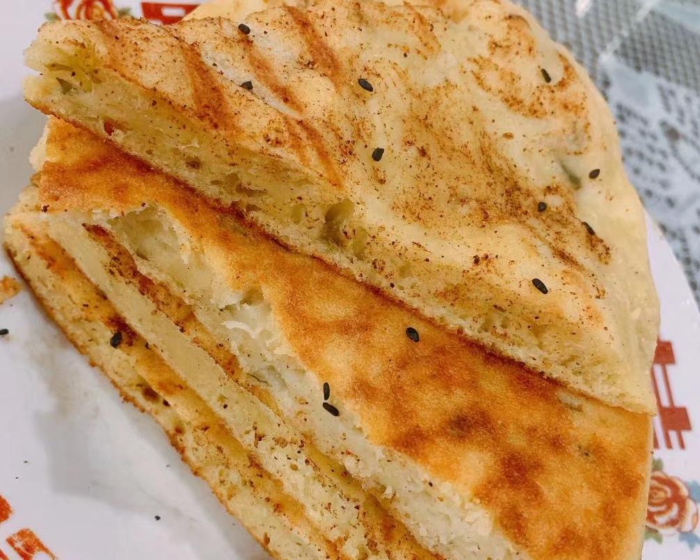 早餐羌饼（电饼铛）的做法