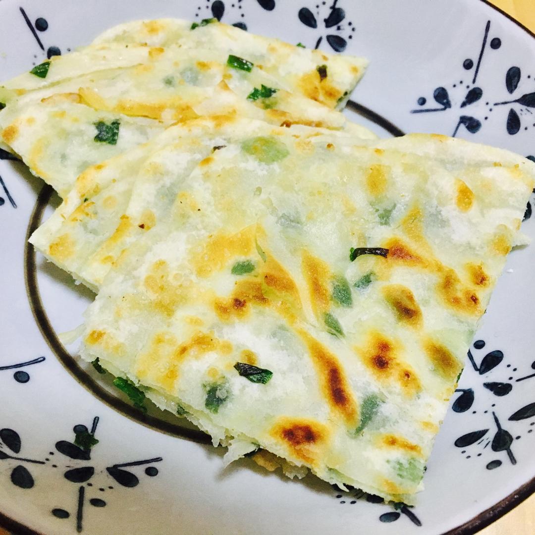 饺子皮葱油饼